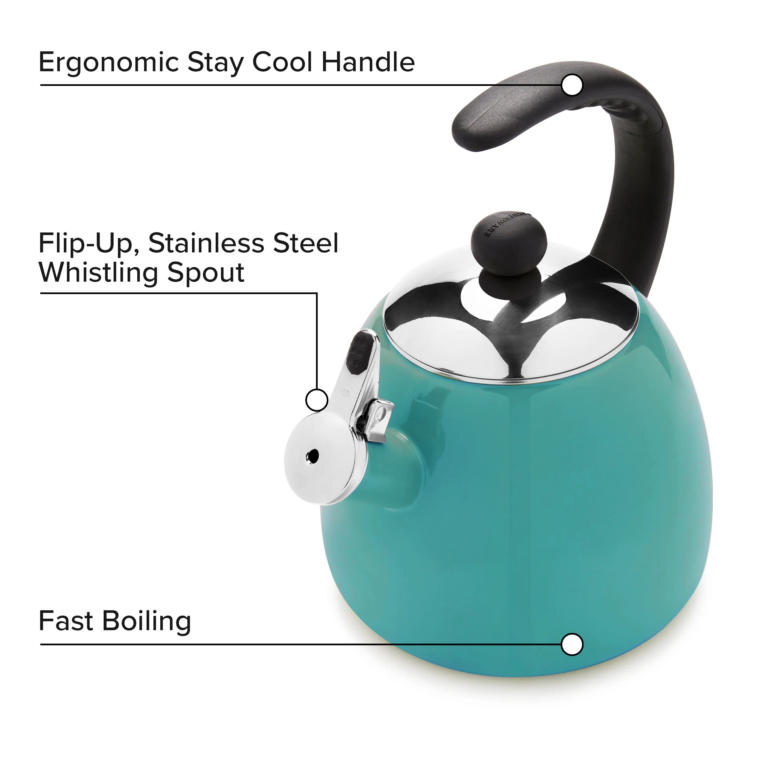 Farberware Tea Kettle - Dome 3 Quart