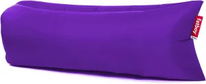 Fatboy Lamzac the Original Version 1 Inflatable Lounger with Carry Bag, Inflatable Couch for Indoor or Outdoor Hangout or Inflatable Lounge Air Chair - Purple