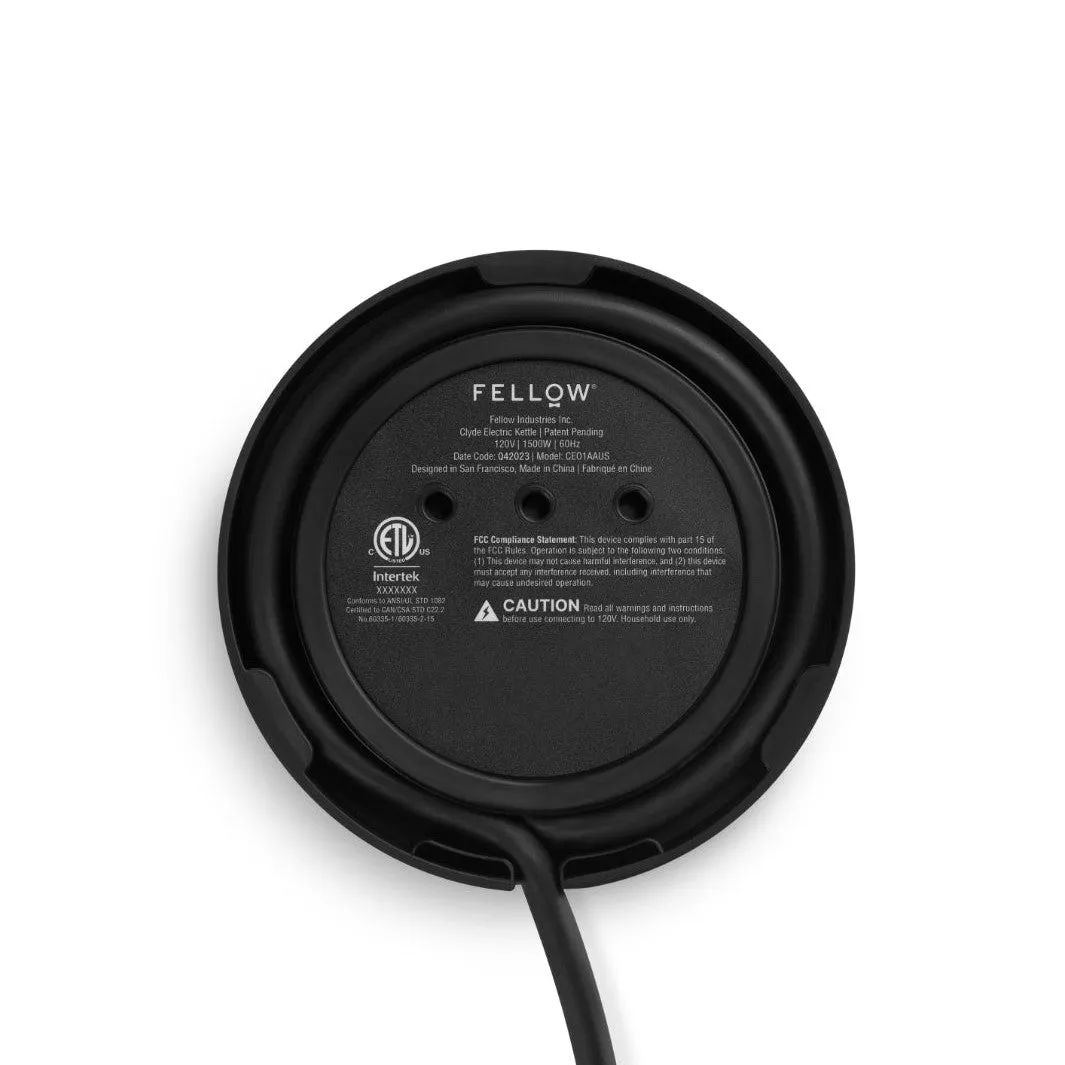 Fellow Clyde Electric Kettle (120V) (1500ml/50oz)