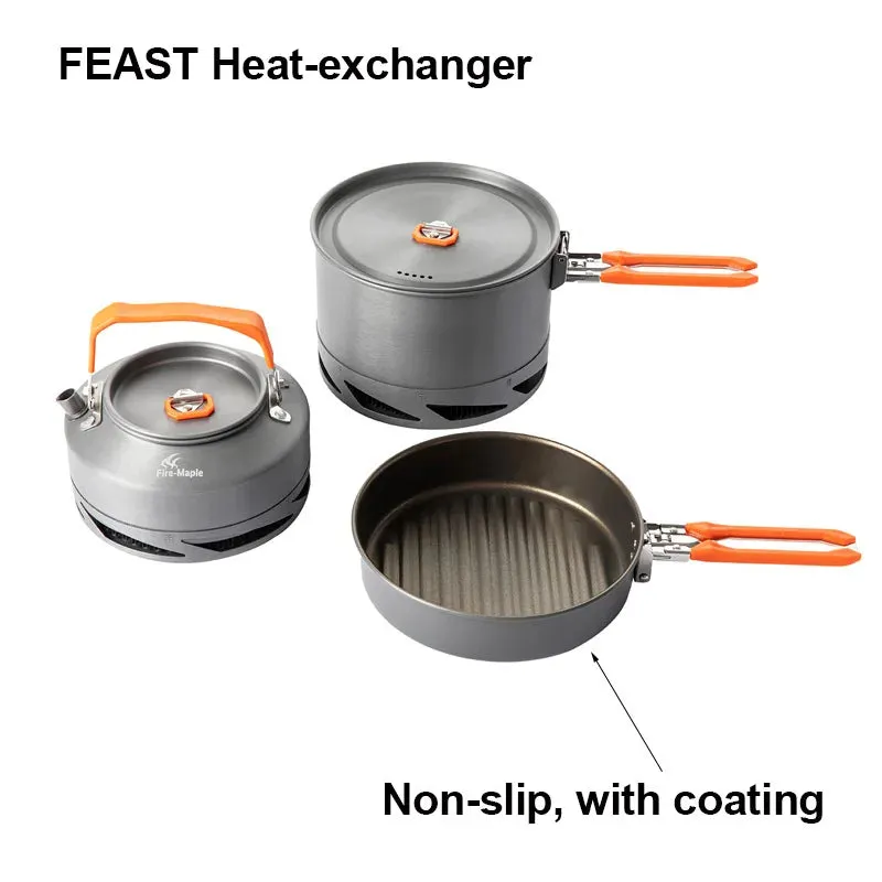FIRE-MAPLE Camping Cookware Set – Compact & Efficient Cooking Gear for Outdoor Adventures