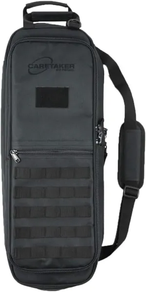 (Firearm Safety Devices Caretaker Black Takedown Bag Gen III with MOLLE, Locking Compartments, Padded Handles and Strap for Easy Transport