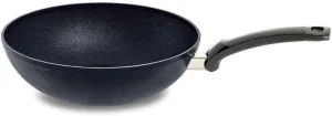 Fissler adamant Aluminum Frypan (11”) Wok-Pan, coated, non-stick, scratch-resistant - induction, black (157-805-28-100/0)