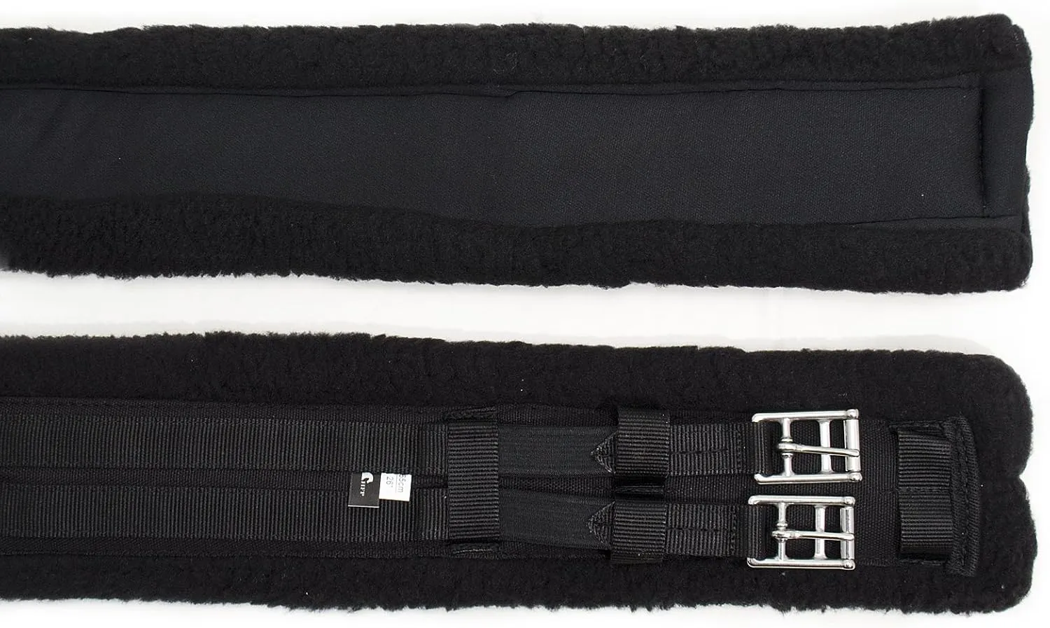 Fleece Stay-Dry Dressage Girth with Double Elastic