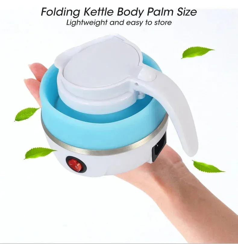 Foldable And Portable Teapot Water Heater 600ML Household Travel Electric Water Kettle 220V Kitchen Appliances Water Boiling Pot