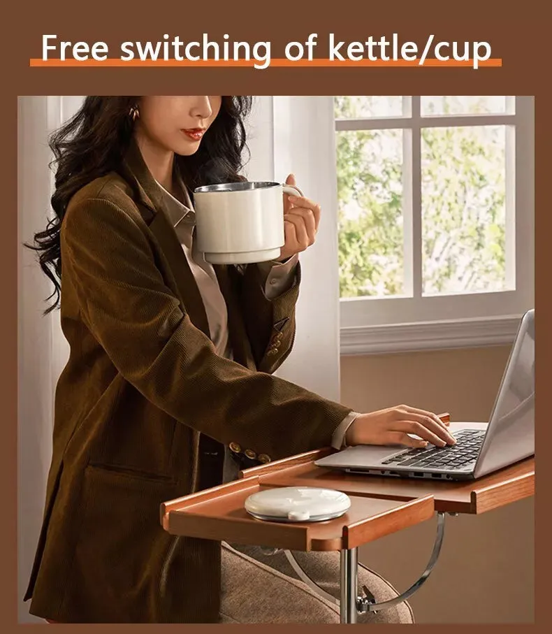 Foldable Electric Kettle Cooker Travel Water Boiler Portable Stainless Steel