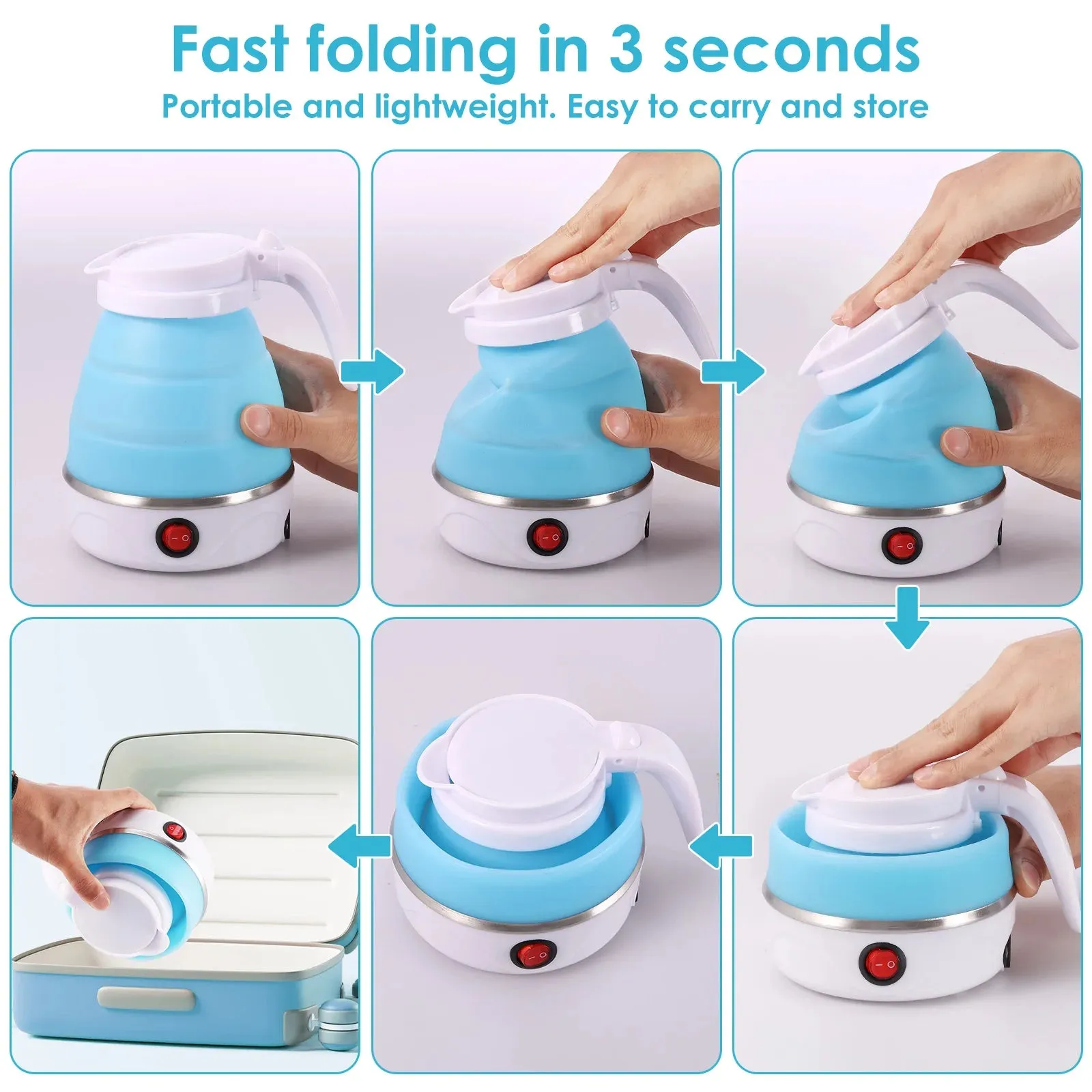 Foldable Electric Kettle