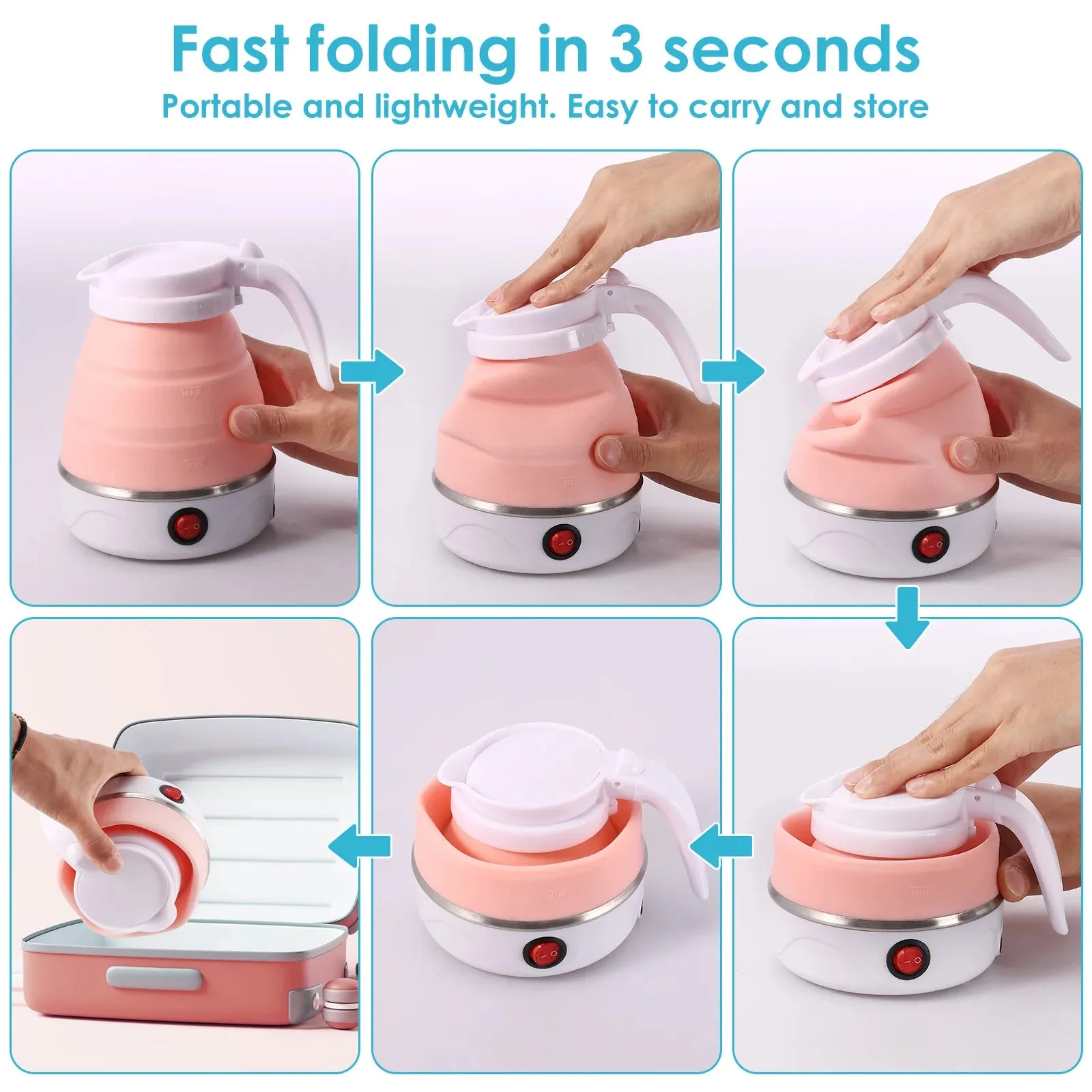 Foldable Electric Kettle