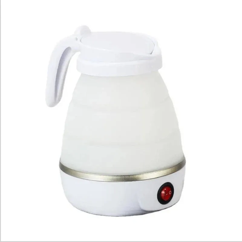 Foldable Household Silicone304 Kettle Best-value Stainless Folding Portable Travel 600Ml Leakproof Steel Instant access Kettle Compression