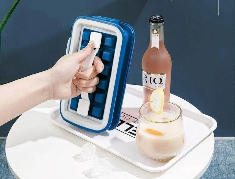 Foldable Ice Maker - Portable Ice Mold Tray