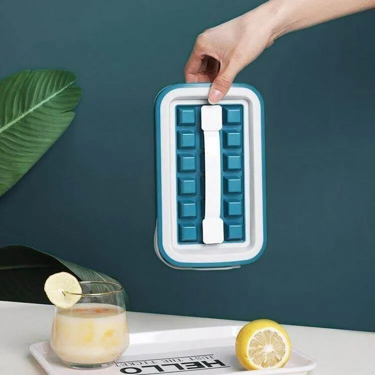 Foldable Ice Maker - Portable Ice Mold Tray