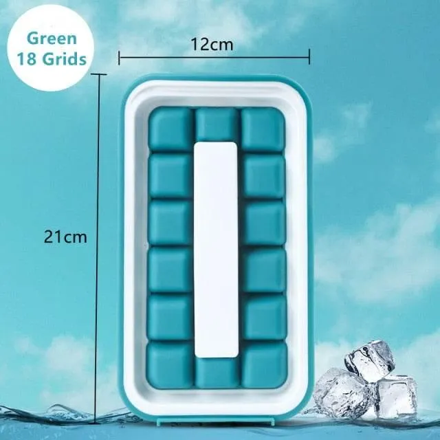 Foldable Ice Maker - Portable Ice Mold Tray