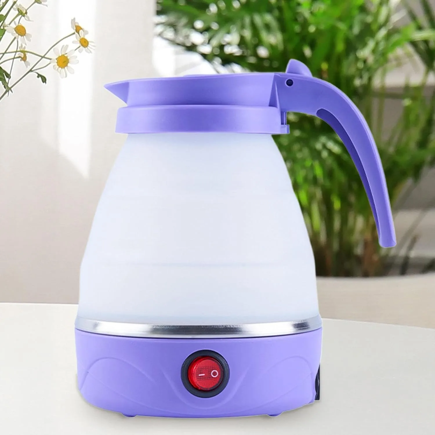 Folding Electric Kettle, Portable Folding Kettle, Compact Folding Electric Kettle, Travel-Friendly Electric Kettle, Foldable Kettle for Camping, Folding Electric Kettle for Travel