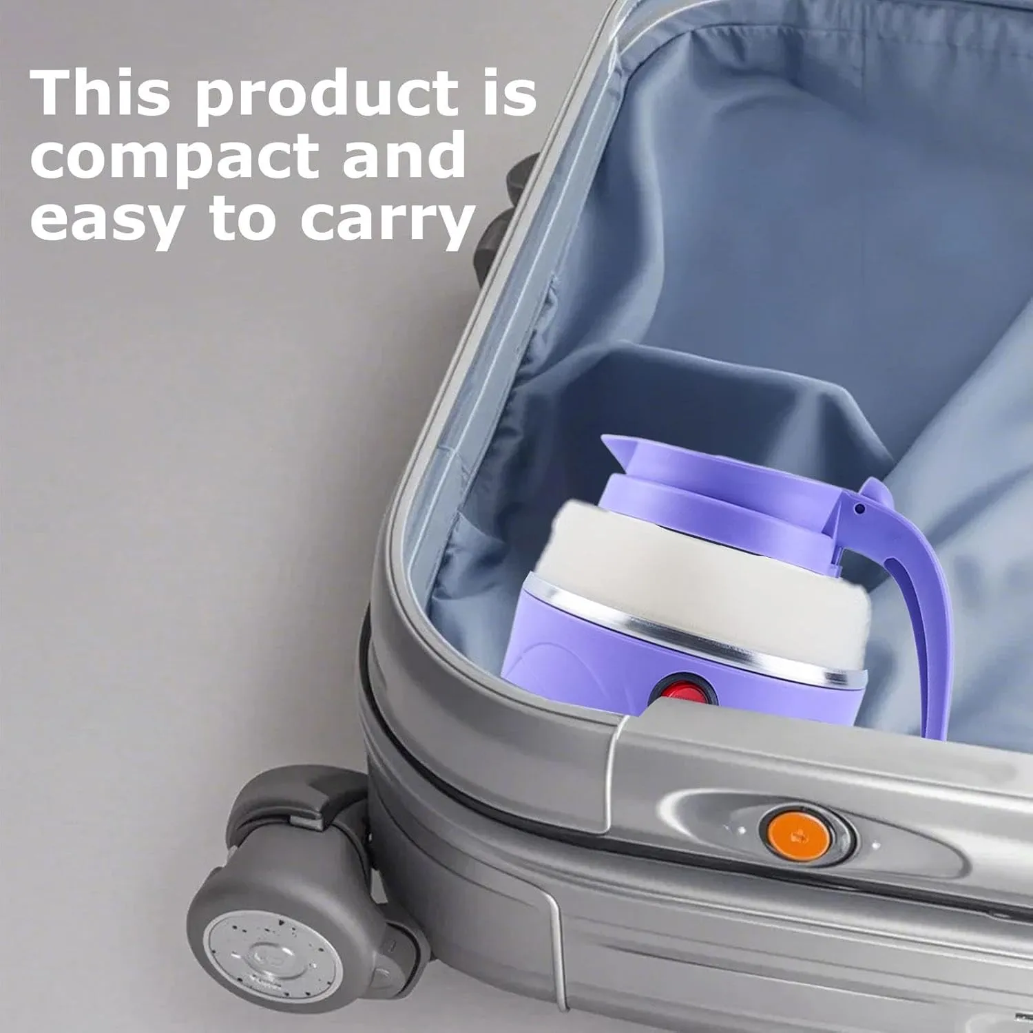 Folding Electric Kettle, Portable Folding Kettle, Compact Folding Electric Kettle, Travel-Friendly Electric Kettle, Foldable Kettle for Camping, Folding Electric Kettle for Travel