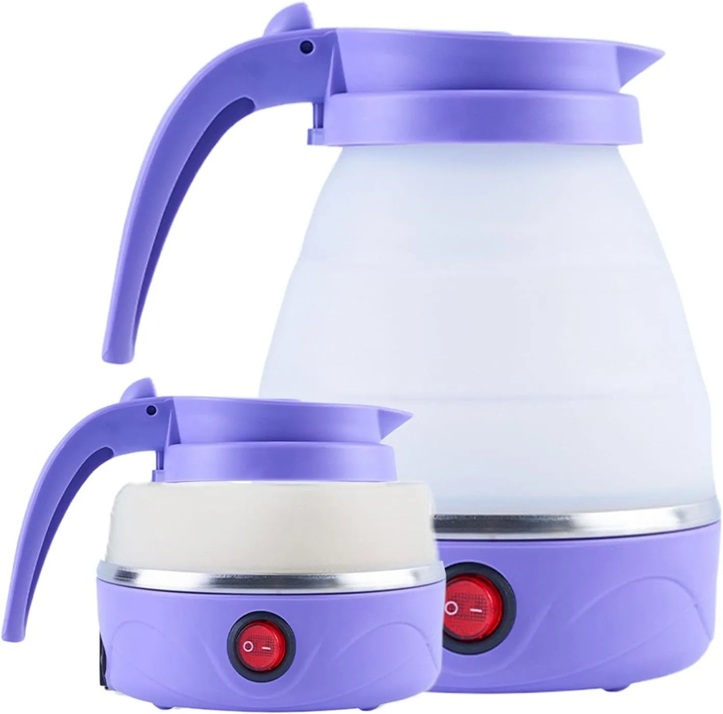 Folding Electric Kettle, Portable Folding Kettle, Compact Folding Electric Kettle, Travel-Friendly Electric Kettle, Foldable Kettle for Camping, Folding Electric Kettle for Travel