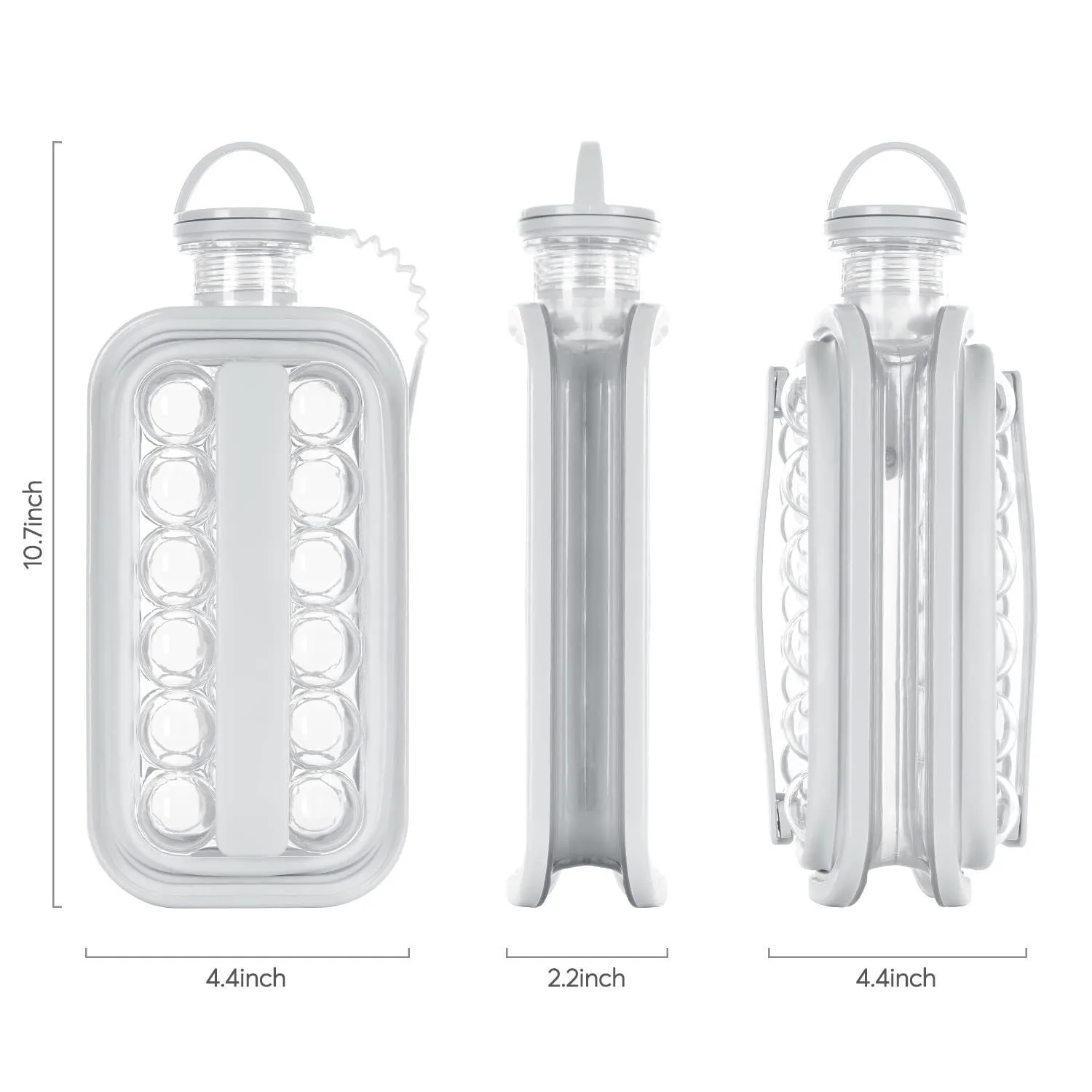 Folding Ice Maker Bottle