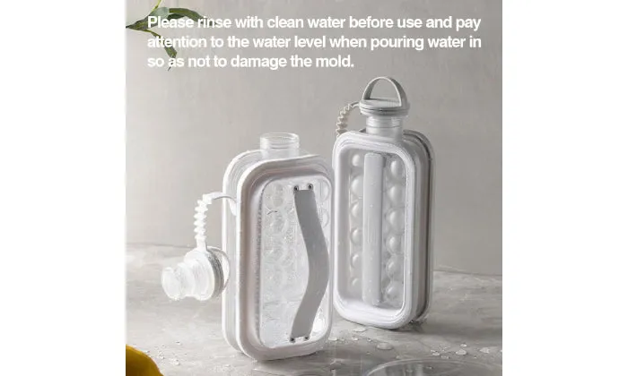 Folding Ice Maker Bottle