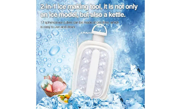 Folding Ice Maker Bottle