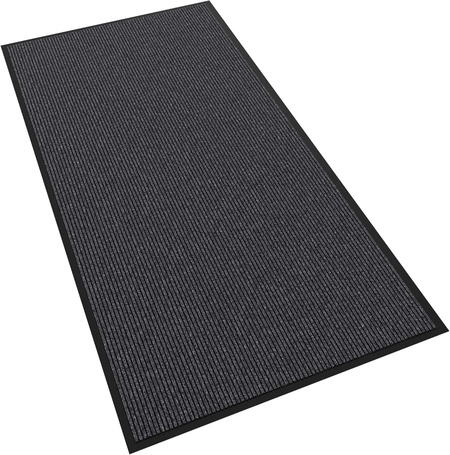Front Door Mat, 96" x 48" Heavy Duty Indoor Outdoor Doormat, Non-Slip Welcome Mats for Entryway, Rubber Backing Low Profile Mats, Commercial Door Mats