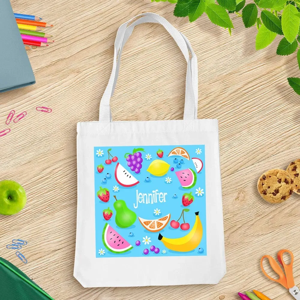 Fruit White Tote Bag