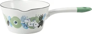 Fuji Hollow Moomin Flower Garden 5.5 inches (14 cm) Milk Pan MTH-14M