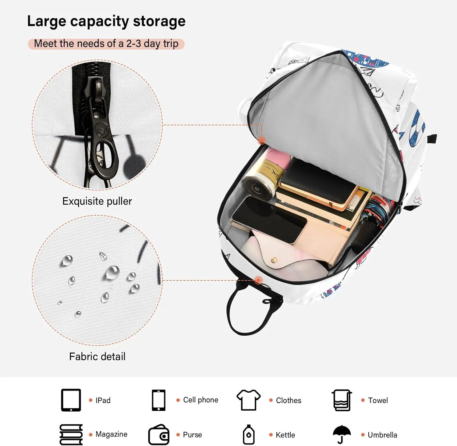 GAIGEO Cool Street Basketball Grey Tennis Backpack, Expandable Tennis Bag 2 Rackets, Sandwich Mesh Back, Breathable not Stuffy