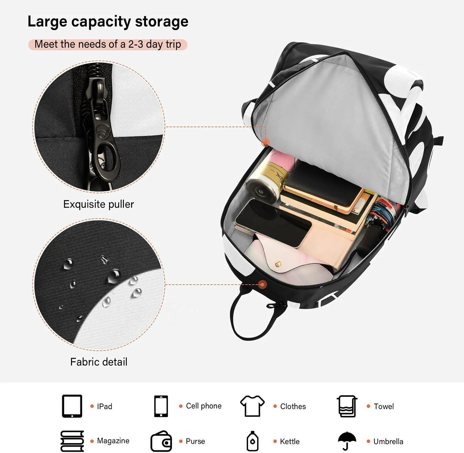GAIGEO Pink Green Gradient Pickleball Bag, Large Space Pickleball Bags for Women, Durable Polyester, Printing Design