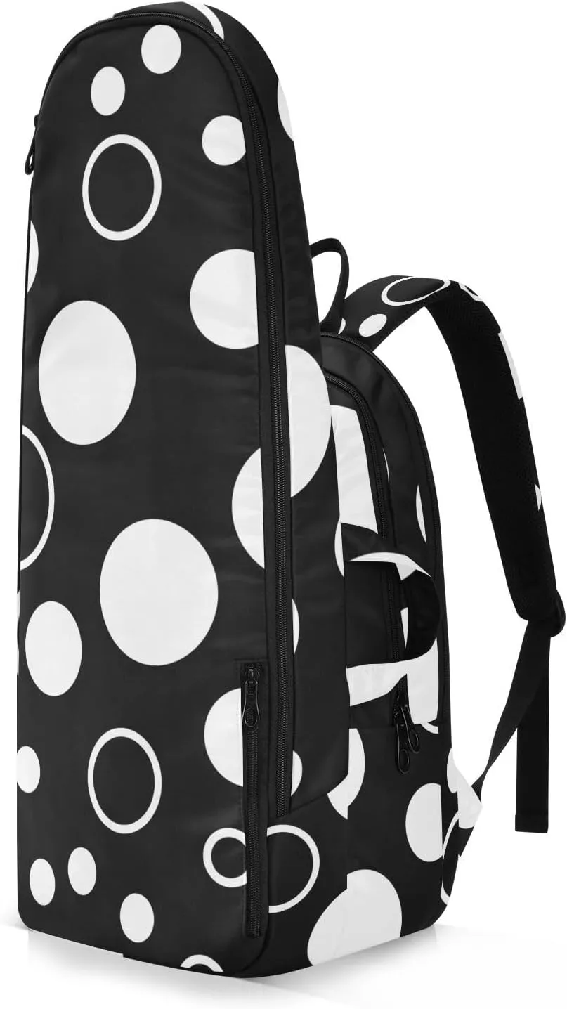 GAIGEO Pink Green Gradient Pickleball Bag, Large Space Pickleball Bags for Women, Durable Polyester, Printing Design