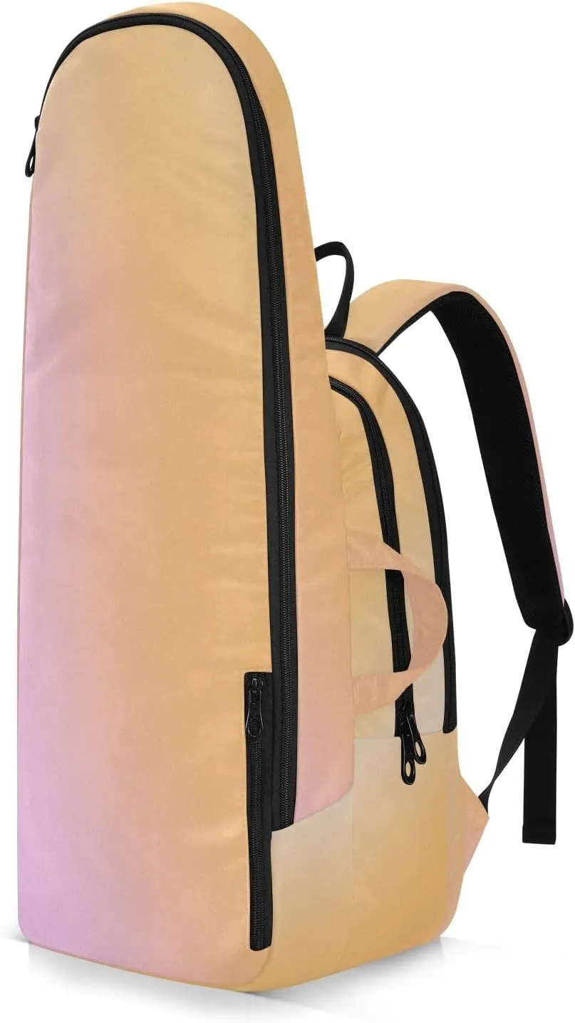 GAIGEO Racket Bag, Multiple Storage Compartments, Foldable Racket Pocket