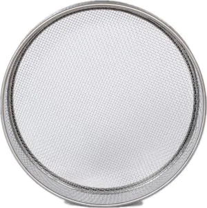 Garden Soil Sifter -10" Sifting Pan-Sieve for Sand Rocks Dirt Compost (1/8”Mesh Screen)