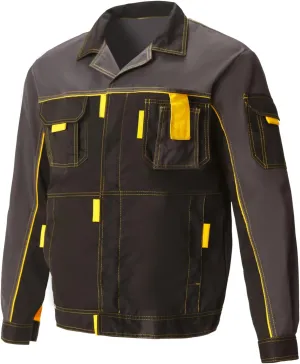 Genesis Men's Relaxed Fit Jacket Workwear with Convenient Tool Pockets