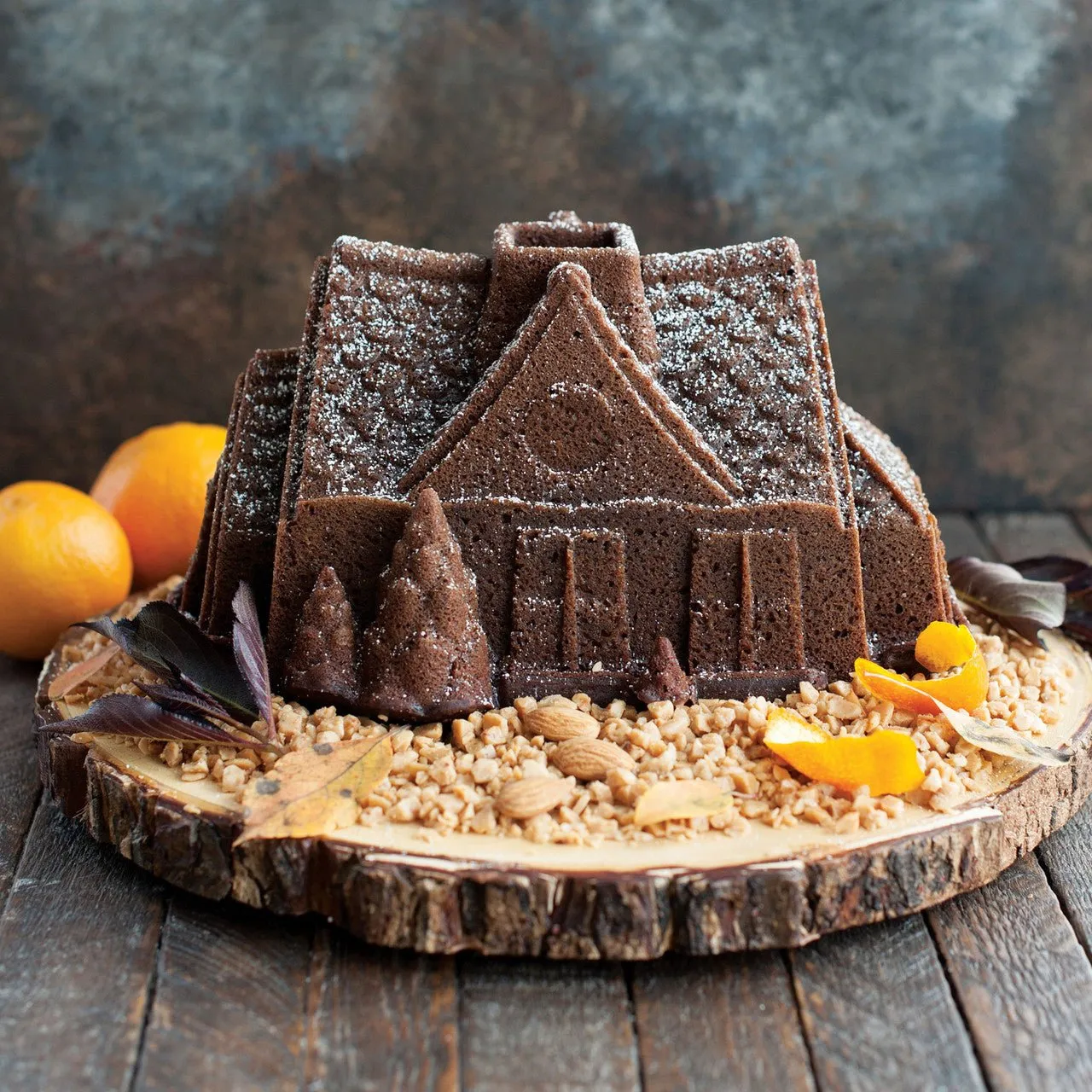 Gingerbread House Bundt Pan