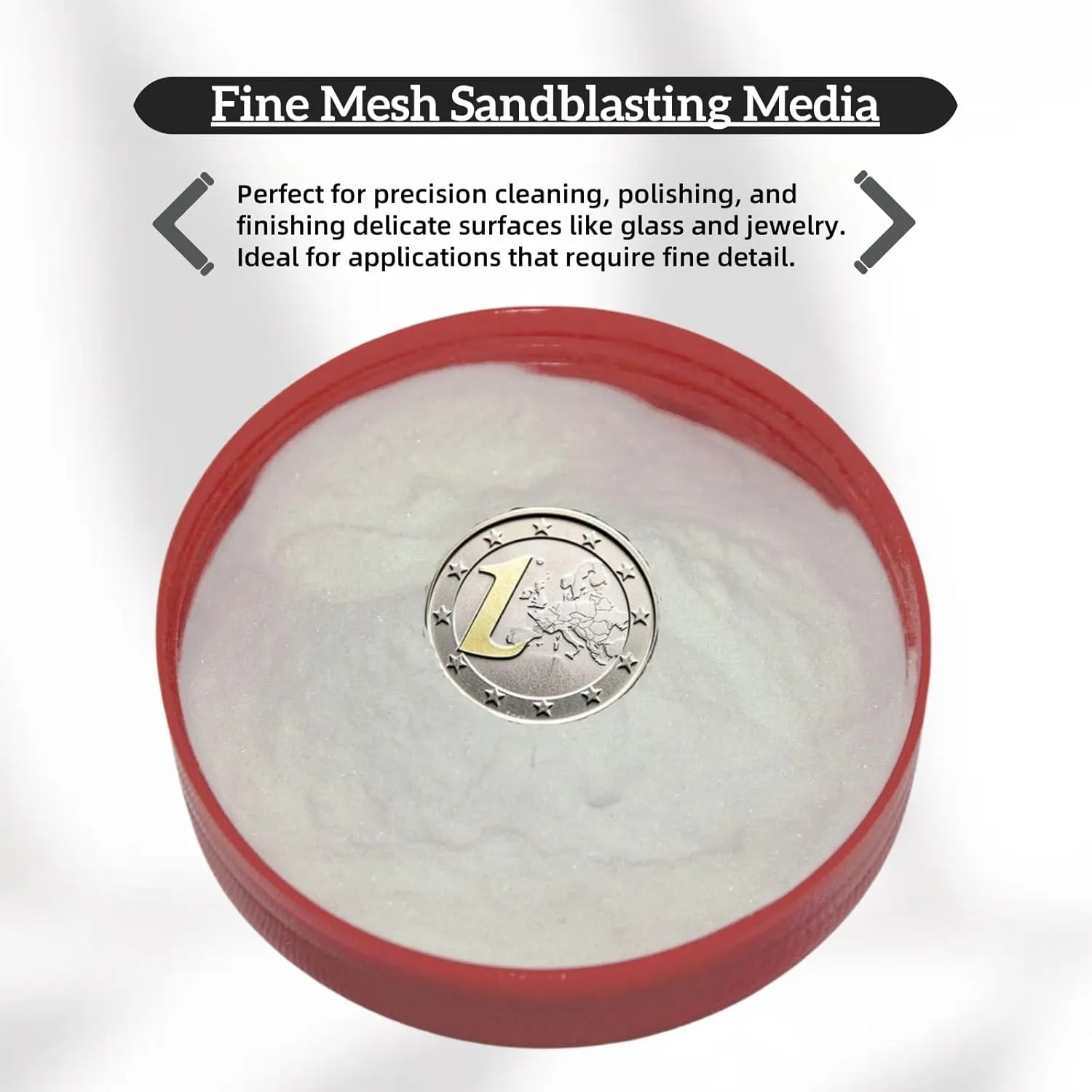 glass beads blast media, sand blasting media, sand blaster for air compressor - 8 LBS - 3 sandblasting masks (# 10 (100~170Mesh))