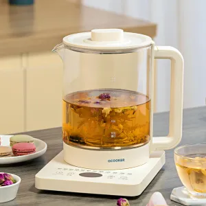Glass electric kettle multifunction preserving health kettletea pot thermal flower teapot