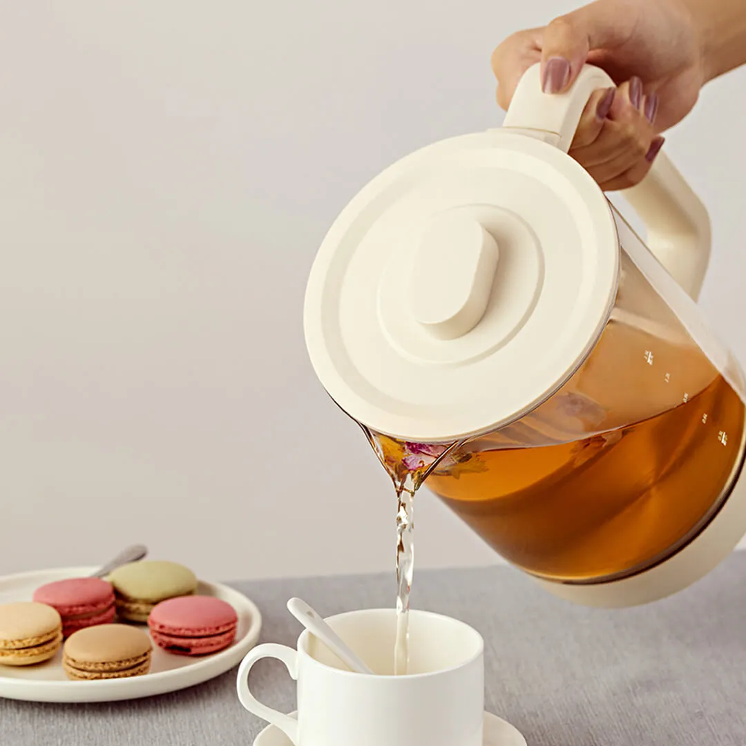 Glass electric kettle multifunction preserving health kettletea pot thermal flower teapot