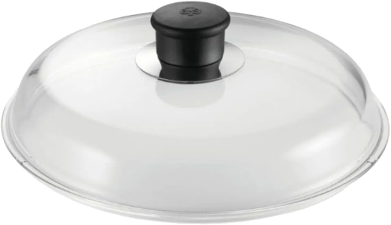 Glass Lid, Plastic Knob, Pan Cover, Heat Resistant, Break Resistant, 20 cm, 1939-20