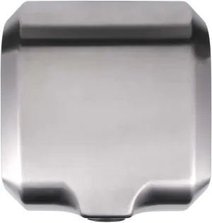 Goetland Stainless Steel Commercial Hand Dryer 1800w Automatic High Speed Heavy Duty Dull Polished