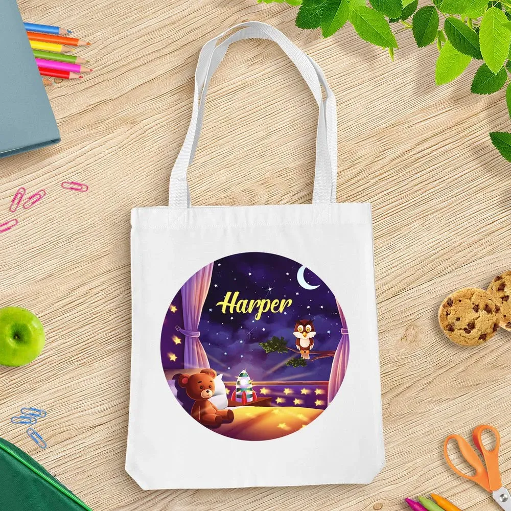Goodnight White Tote Bag