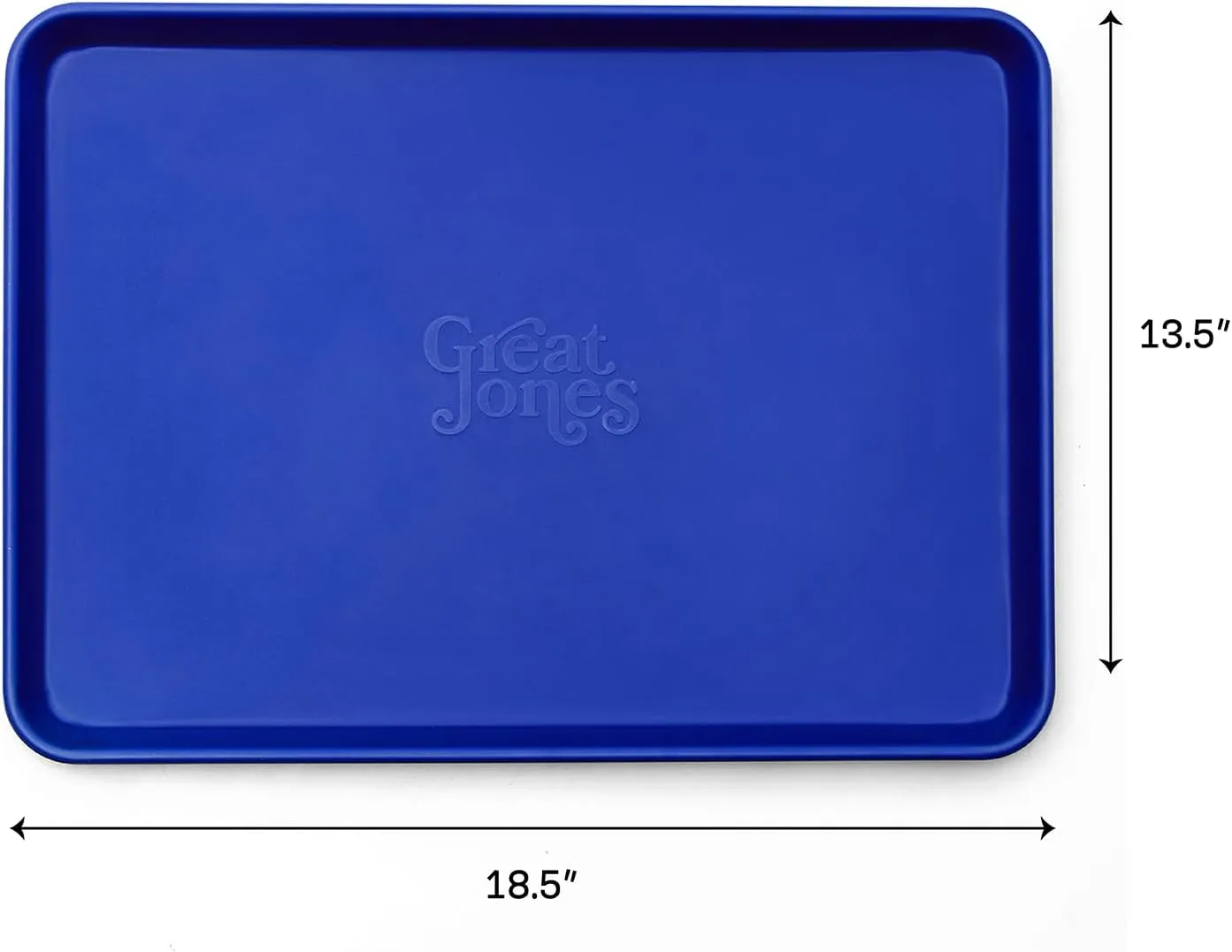 Great Jones Holy Sheet Pan (Blueberry) | Nonstick, Half-Sheet Pan | Aluminized Steel, 18.5" x 13.5" | for Baking, Roasting, & Broiling | Premium Bakeware with Even Heat Distribution | Dishwasher-Safe
