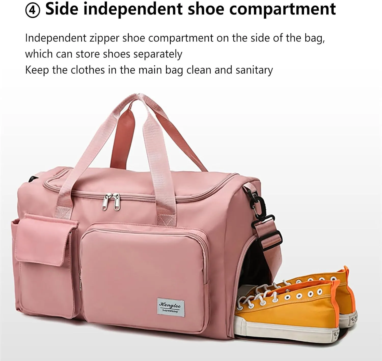 Gym Bags for Men with Shoes Compartment,28L Waterproof Duffel Bag,Duffle Bag for Travel Yoga Workout Sports