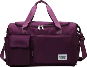 Gym Bags for Men with Shoes Compartment,28L Waterproof Duffel Bag,Duffle Bag for Travel Yoga Workout Sports