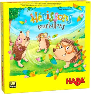 HABA - Hedgehogs Swirls - Board game for kids - Memory and learning game - 2 to 4 players - 3 years and up, 305589 [Packaging may vary]