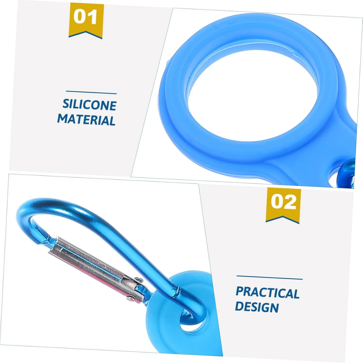 Happyyami 12 Pcs Kettle Buckle Travel Water Bottle Buckle Backpack Water Bottle Buckle Bottle Clips Convenient