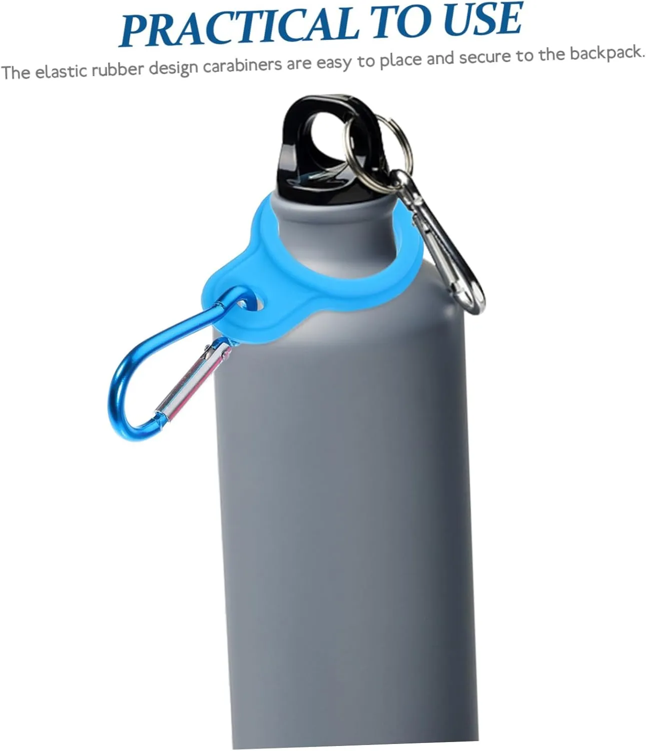 Happyyami 12 Pcs Kettle Buckle Travel Water Bottle Buckle Backpack Water Bottle Buckle Bottle Clips Convenient