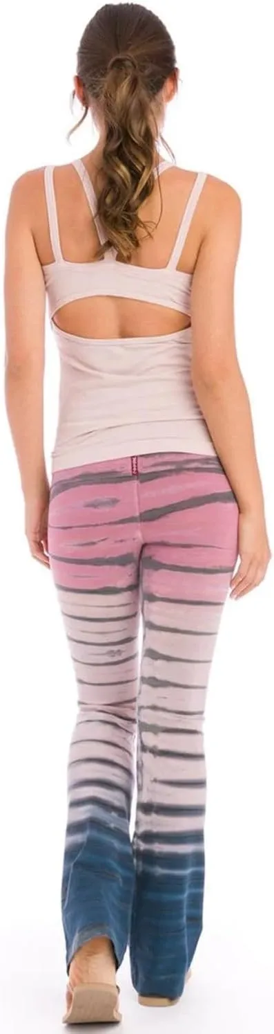 Hard Tail Roll Down Bootleg Flare Pant