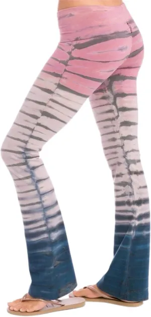 Hard Tail Roll Down Bootleg Flare Pant