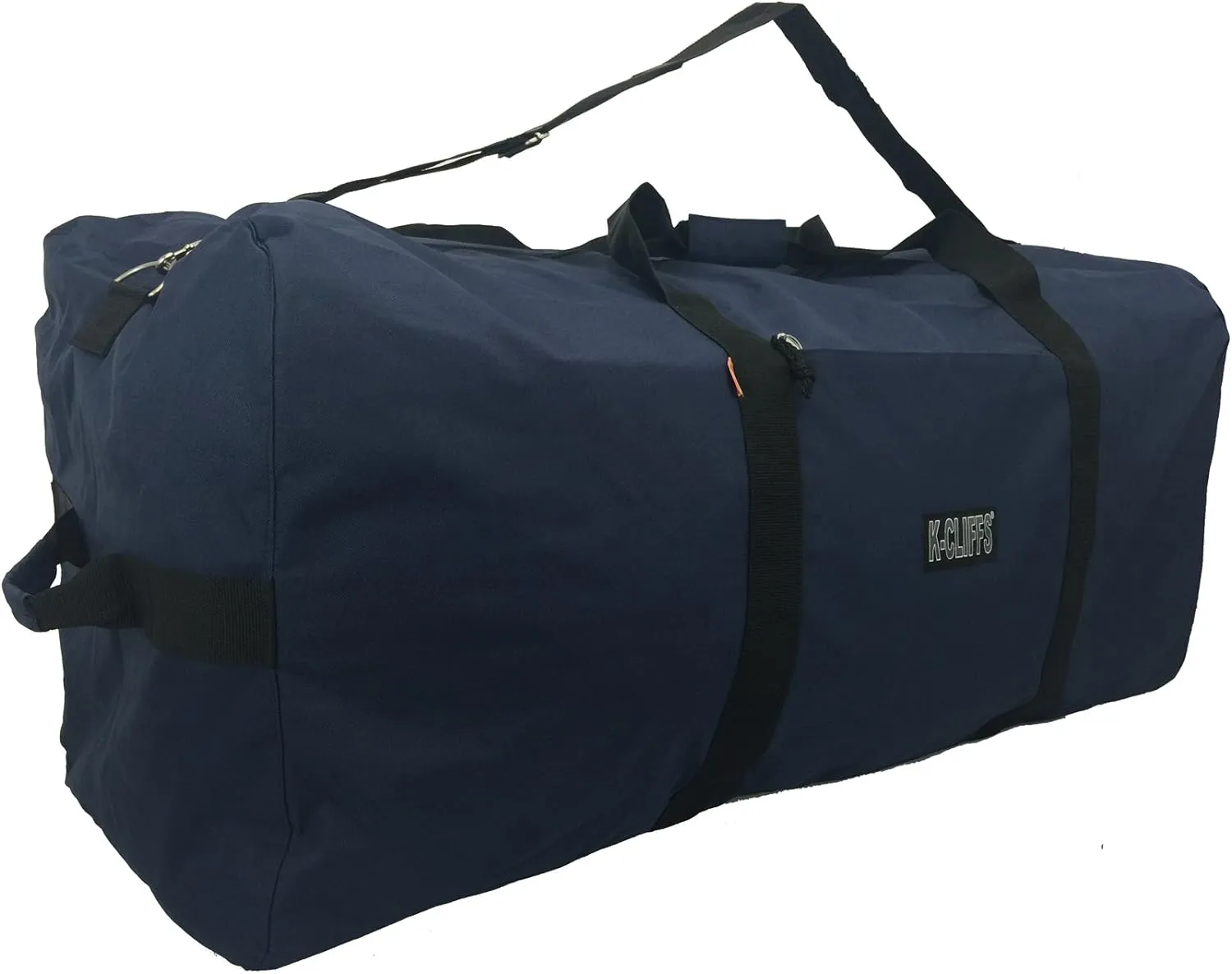 Heavy Duty Cargo Duffel Large Sport Gear Drum Set Equipment Hardware Travel Bag Rooftop Rack Bag (24" x 12" x 12", Navy)