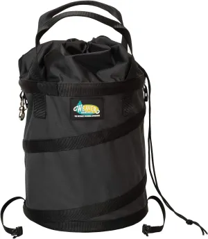 Heavy-Duty Collapsible Rope Bag, Grey