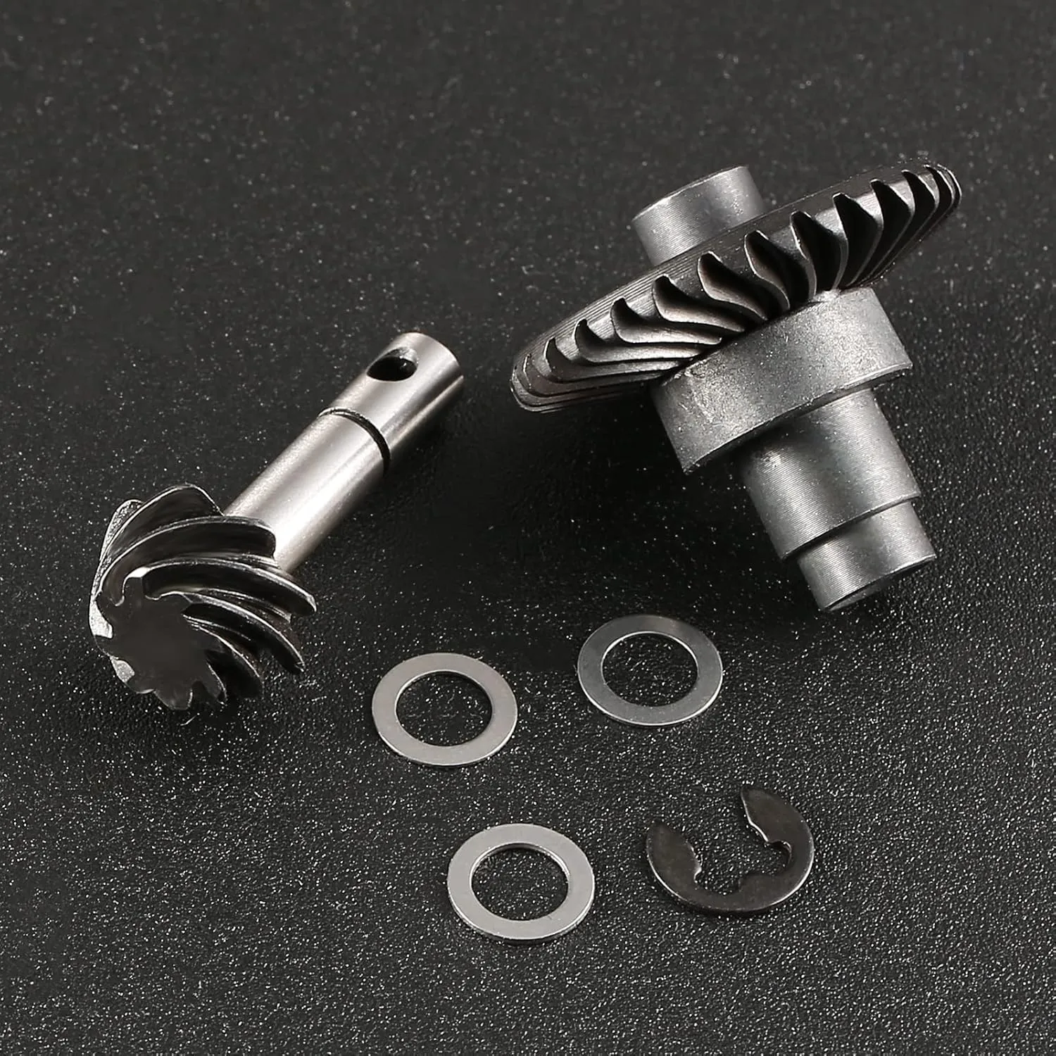 Heavy Duty Helical Overdrive Gear, 8T 30T RC Car Bevel Gear for Axial SCX10 II AR44 Axle Portal Spare Parts