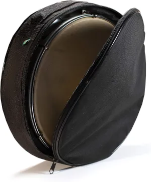 Heavy Duty Holder Bag for Pandeiro Drum Tambourine Samba Brasil Music Instruments 10" - Black