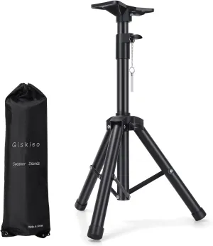 Heavy Duty PA & DJ Speaker Stand - Adjustable Height 30" to 44" Steel, Carry Bag